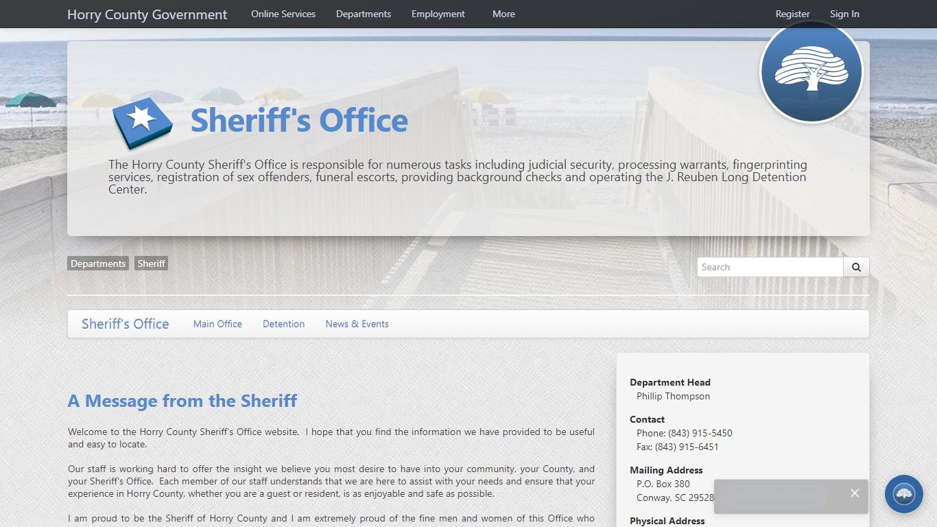 Sheriff's Office - Horry County